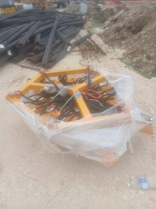 Pile-head breaking equipment — close-up — Grand Palladium Hotel Phase 2 expansion
