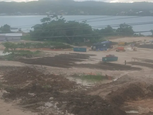 Excavation and construction equipment — site overview — Grand Palladium Hotel Phase 2 expansion